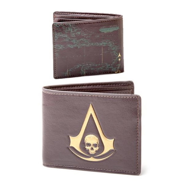 Peněženka Assassins Creed - Black Flag logo